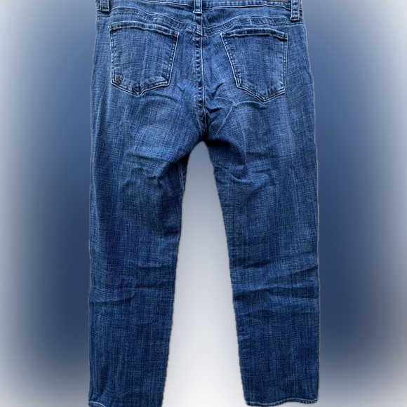 Kut from the Kloth Denim Straight Leg Denim Jeans Blue Mid Rise Stretch Sz 14 - Picture 10 of 10